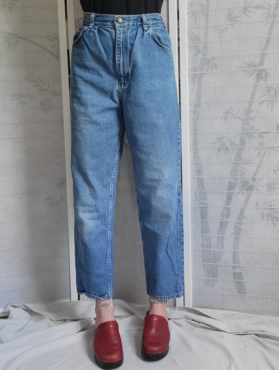 OshKosh B'gosh Denim - Vintage OshKosh B'gosh Pleated Lightwash Tapered Jeans Size S/M